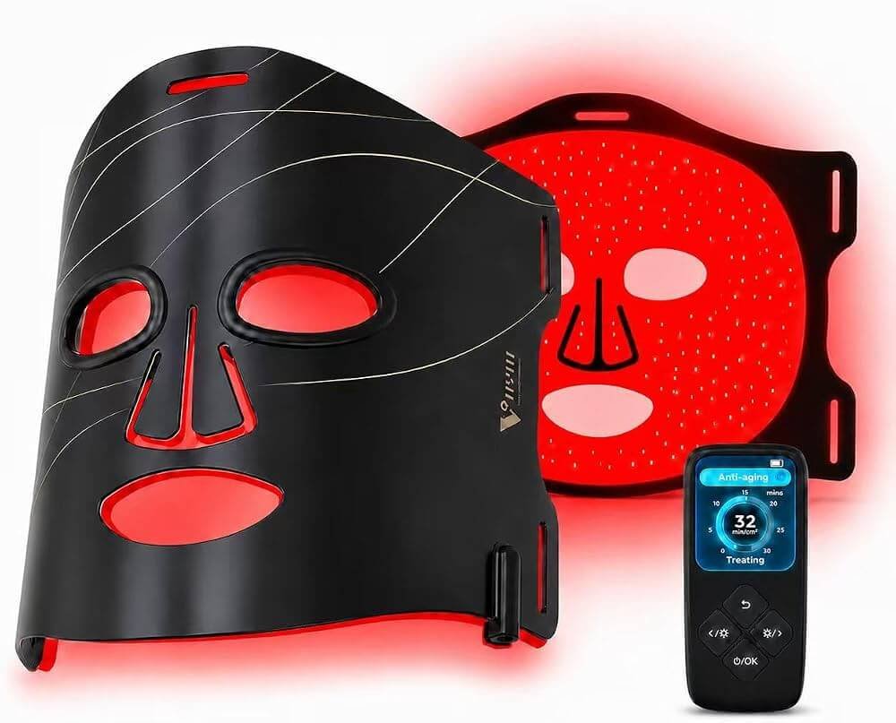 أقنعة العلاج بالضوء الأحمر (LED)