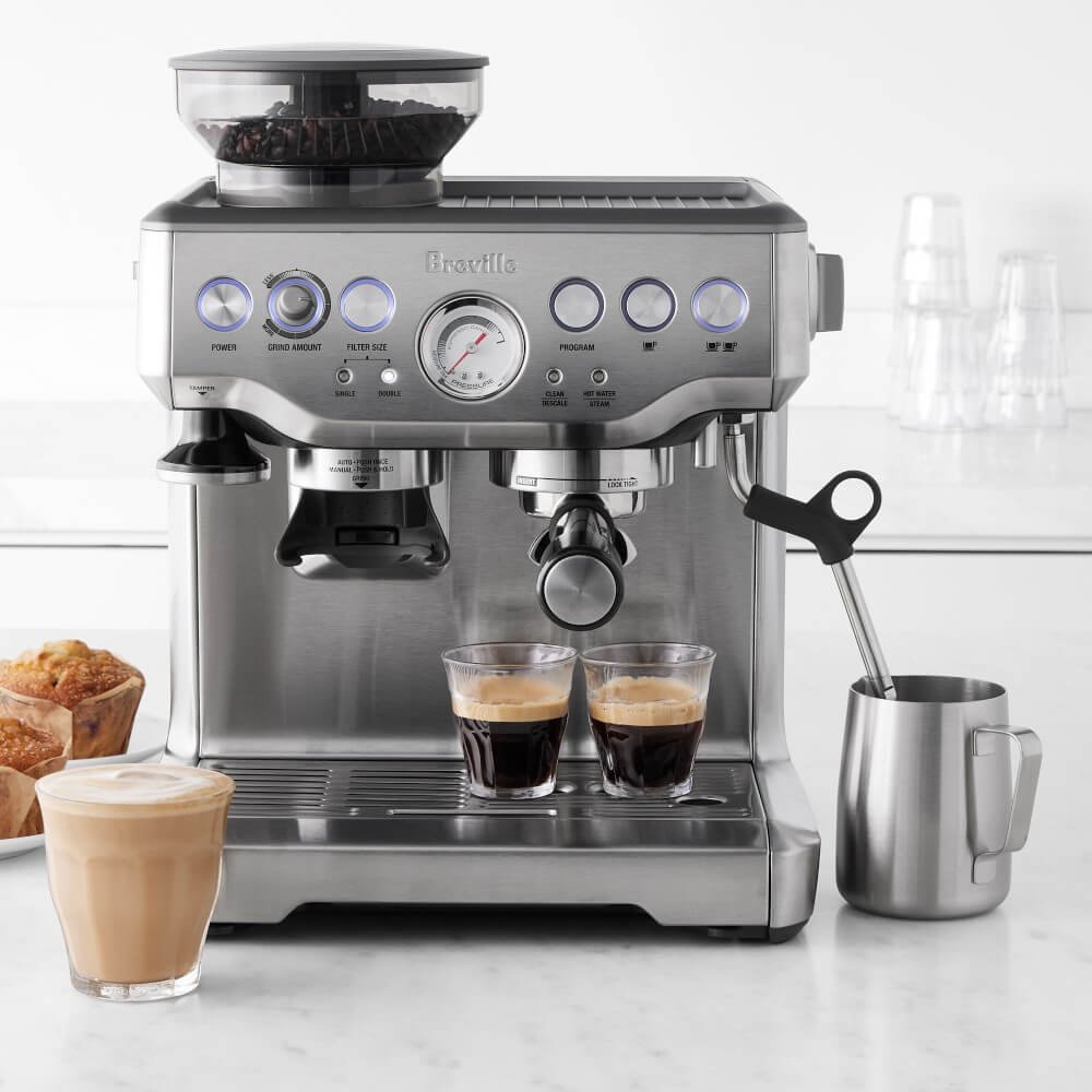مراجعة ماكينة اسبريسو بريفيل باريستا Breville Barista Touch Impress